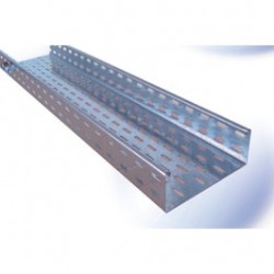 Jgheab metalic 12-605, otel galvanizat, 1 x 60 x 400 mm