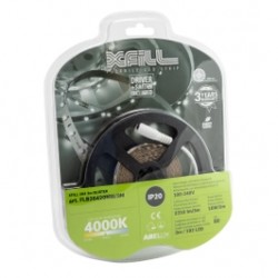 
                                        Kit banda LED dublu adeziva Arelux Xfill 24V 6W/m lumina neutra 3 m IP20                                    