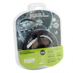 
                                        Kit banda LED dublu adeziva Arelux Xfill 24V 6W/m lumina rece 3 m IP20                                    