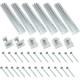 Kit de montaj PNI S02, pentru 2 panouri fotovoltaice pe acoperis inclinat de tabla