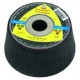 Klingspor  A 30 R SUPRA - Piatra oala abraziva,   110x22.2  mm, granulatie -, metal