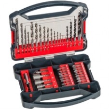 Kwb  49109104 - Set accesorii insurubare si burghie mixte, 41 bucati