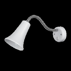 LAMPA DE PERETE SAM1XE27 ALBA CU INTRERUPATOR L340mm