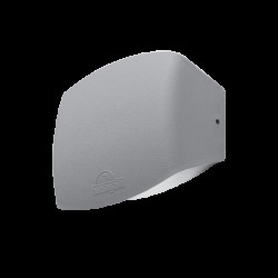 LAMPA PERETE LED ABRAM 190 7.5W CCT 4000K IP55 GRI