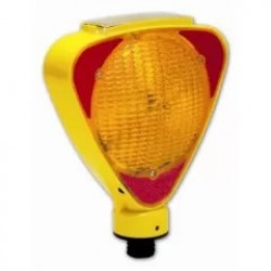 Lampa Solara Pentru Semnalizare Lucrari, lumină intermitentă galbenă