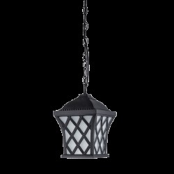 LAMPADAR GRADINA JOSH ATARNAT 1XE27 NEGRU