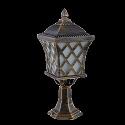 LAMPADAR GRADINA JOSH STAND 1XE27 ANTIQUE BRASS H460mm