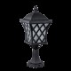 LAMPADAR GRADINA JOSH STAND 1XE27 NEGRU H460mm