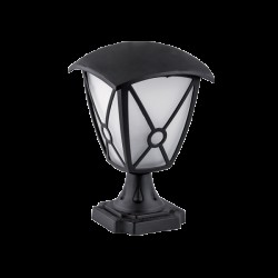 LAMPADAR GRADINA NICK STAND 1XE27 NEGRU H240mm