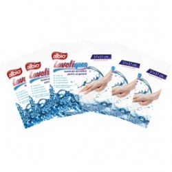 
                                        Laveta uz general, Albio Lavetiqua, microfibra, alba, 37 x 37 cm, set 5 bucati                                    