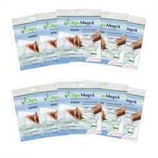 
                                        Laveta uz general Carpa Magica, microfibra, eco, alba, 40 x 40 cm, 10 buc / set                                    