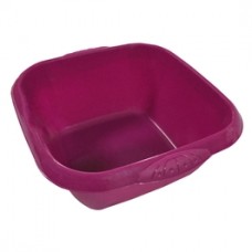 
                                        Lighean patrat cu manere si gura de scurgere Agora Plast, polipropilena, diverse culori, 6 L, 310 x 300 x 130  mm                                    