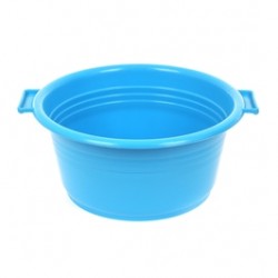 
                                        Lighean rotund cu manere, plastic, diverse culori, 15 L, 200 x 400 x 200 mm                                     