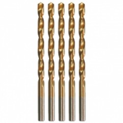 LumyTools  LT21560 - Set burghie metal, HSS-TIN, 6  mm, tija cilindrica, 10  bucati