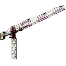 Macara turn Sky 400, sarcina maxima  5.200 kg, sarcina maxima la varf 1.300 kg lungime brat 42 m, inaltime 45 m