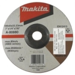 Makita  A-80880 - Set discuri polizare inox, 180x22.2x6 mm, 10 bucati