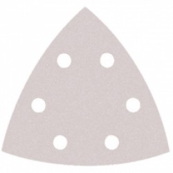 Makita  B-21674 - Set foi abrazive delta,  93x93x93 mm, granulatie mixta, 6 gauri, 10  bucati