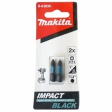 Makita  B-63638 - Set capete de insurubare, profil PZ1, 2 bucati