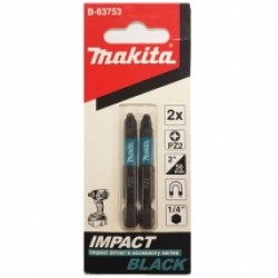 Makita  B-63753 - Set capete de insurubare, profil PZ2, 2 bucati