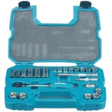 Makita  B-65573 - Set chei tubulare, mixt, 23 bucati