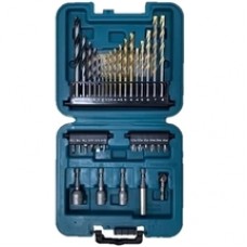 Makita  B-68498 - Set accesorii insurubare si burghie mixte, 34 bucati