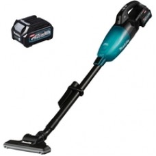 Makita  CL001GA210 - Aspirator  cu 2 acumulatori, Li-Ion, 40 V, 2 Ah, 210 mbar, accesorii