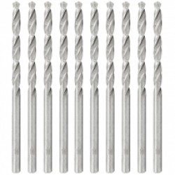 Makita  D-06367 - Set burghie metal, HSS, 4.75  mm, tija cilindrica, 10  bucati