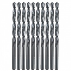 Makita  D-06482 - Set burghie metal, HSS, 7.75  mm, tija cilindrica, 10  bucati