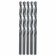 Makita  D-06535 - Set burghie metal, HSS, 9  mm, tija cilindrica, 5  bucati