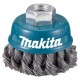 Makita  D-24119 - Perie oala, 60x0.5 mm, fir rasucit, metale feroase, metale neferoase