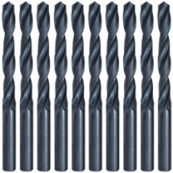 Makita  D-38554 - Set burghie metal, HSS-R, 2  mm, tija cilindrica, 10  bucati