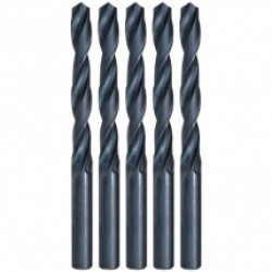 Makita  D-38750 - Set burghie metal, HSS-R, 10.5  mm, tija cilindrica, 5  bucati