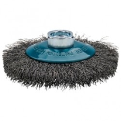 Makita  D-39827 - Perie disc, 100x0.3 mm, fir ondulat, metal