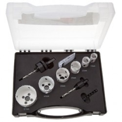 Makita  D-47117 - Set carote, multimaterial, 19-57  mm, 8  bucati