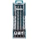 Makita  D-74728 - Set burghie SDS-Plus, 6.5-12  mm, 4 bucati