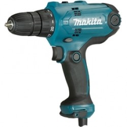 Makita  DF0300 - Masina de gaurit fara percutie, 320 W, mandrina rapida, 10 mm, 2 trepte viteza