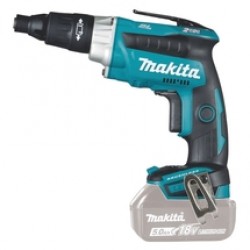 Makita  DFS251Z - Masina de insurubat fara acumulatori si incarcator, Li-Ion, 18 V, - Ah, - Nm, motor fara perii, turatie reglabila
