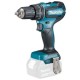 Makita  DHP485Z - Masina de gaurit si insurubat cu percutie fara acumulatori si incarcator, Li-Ion, 18 V, - Ah, 50 Nm, motor fara perii, led iluminare