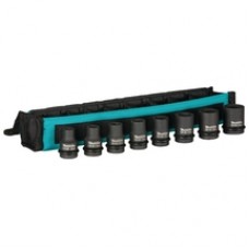 Makita  E-02989 - Set chei tubulare impact, 8-21  mm, 1/2 inch, 8 bucati