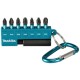Makita  E-11994 - Set capete de insurubare, mixte, 8 bucati