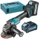 Makita  GA008GM201 XGT - Polizor unghiular cu 2 acumulatori, Li-Ion, 40 V, 4 Ah, 125 mm, valiza speciala
