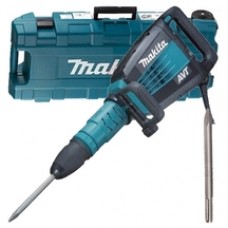 Makita  HM1214C - Demolator SDS-Max, 1510 W, 25.7 J, turatie reglabila, sistem antivibratii, led service, turatie constanta, pornire lina, valiza speciala, accesorii
