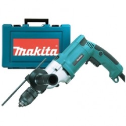 Makita  HP2051H - Masina de gaurit cu percutie, 720 W, mandrina rapida, 13 mm, valiza plastic