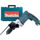 Makita  HP2071 - Masina de gaurit cu percutie, 1010 W, mandrina rapida, 13 mm, valiza plastic