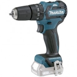 Makita  HP332DZ - Masina de gaurit si insurubat cu percutie fara acumulatori si incarcator, Li-Ion, 10.8 V, - Ah, 35 Nm, motor fara perii, led iluminare