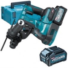Makita  HR003GM201 XGT - Rotopercutor SDS-Plus cu 2 acumulatori, Li-Ion, 40 V, 4 Ah, 2.8 J, valiza speciala