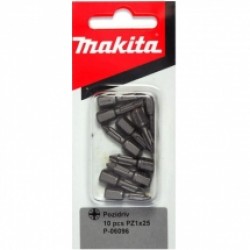 Makita  P-06096 - Set capete de insurubare, profil PZ1, 10 bucati