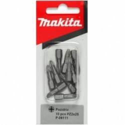 Makita  P-06111 - Set capete de insurubare, profil PZ2, 10 bucati