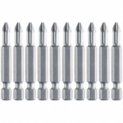 Makita  P-06149 - Set capete de insurubare, profil PZ3, 10 bucati