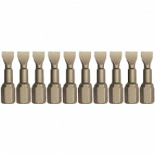 Makita  P-06199 - Set capete de insurubare, plat 0.8x5.5 mm, 10 bucati